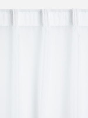 Jet Home White Voile Curtain | Bash