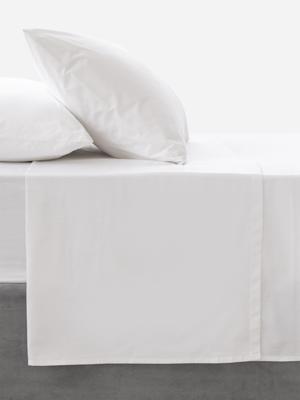 Volpes Cotton 200TC White Flat Sheet | Bash