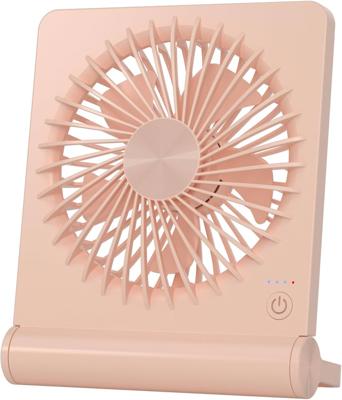 Amazon.com: Desk Fan, Rechargeable Battery Operated, 3 Speeds Ultra Quiet Strong Wind | USB-C powered,180° tilt folding.25dB quiet.2000mAh battery:12/