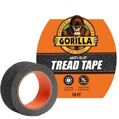 Gorilla 2-in x 10-ft Black Tape Roll Anti-Slip Tape 109105 at Lowes.com
