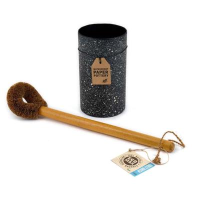 Plastic-Free Toilet Brush & Holder Pack | Eco Coconut Fibre Brush | Save 10% - Go For Zero