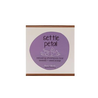 Bear & Kind | Settle Petal Relaxing Shampoo Bar | Natural, Organic - Go For Zero