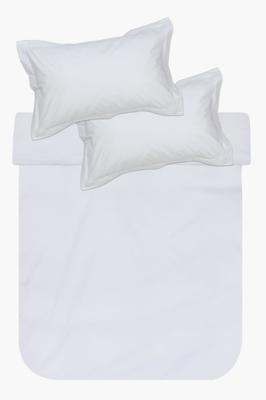 144 Thread Count Premium Cotton Oxford Duvet Cover Set