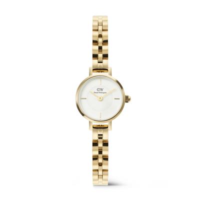 Petite Mini Arch 3-link White Gold