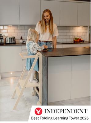 The Original - Height Adjustable Folding Learning Tower – The Learning Tower Company