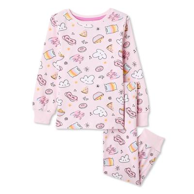 George Toddler Girls Two Piece Pajama Set - Walmart.ca