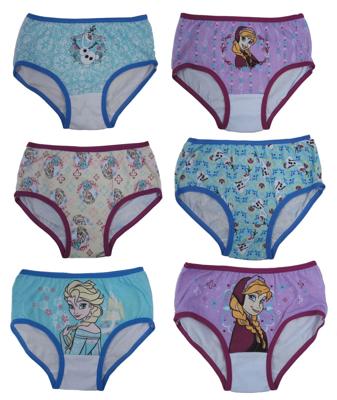 Disney Frozen Knit underwear 6 Pack Kids Girls - Walmart.ca
