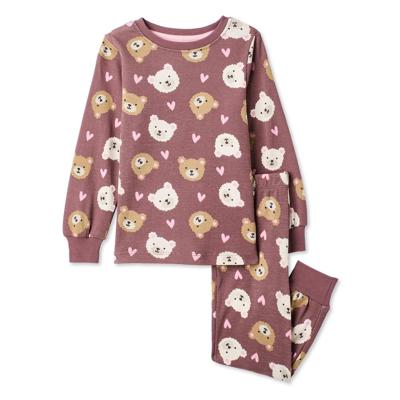 George Toddler Girls Two Piece Pajama Set - Walmart.ca