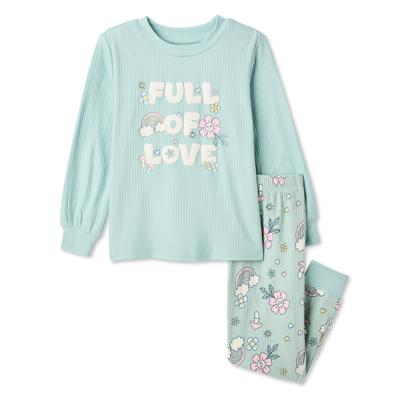 George Toddler Girls Two Piece Pajama Set - Walmart.ca