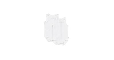 Bonds Wonderbodies Singlet Suit 2 Pack White | Baby Bunting AU