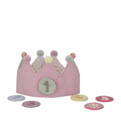 Little Dutch Birthday Crown With Numbers - Pink