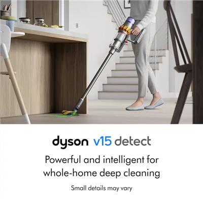 Dyson V15 Detect   Dok (Newest Model) Cordless Vacuum Yellow/Nickel - Best Buy