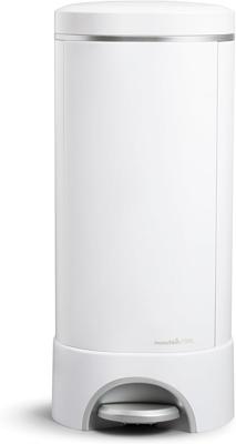 Amazon.com: Munchkin Baby UV Diaper Pail, #1 in Odor Control, Step Pedal, White : Baby