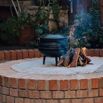 Megamaster Cast Iron No. 3 Potjie | Cast Iron : Amazon.co.za: Home & Kitchen