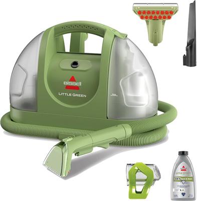 Amazon.com: BISSELL Little Green Multi-Purpose Portable Carpet Cleaner, 1400B | Multi-surface upholstery cleaning; exclusive specialty tools included;