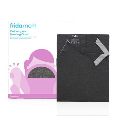 Buy Frida Mom Labour and Delivery Gown for Hospital, Easy-Snap, Tagless Nursing with Skin-to-Skin Access Full Coverage in The Back? Compare at Bigshop