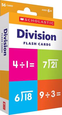 Amazon.com: Division Flash Cards: 9781338739657: Scholastic: Books