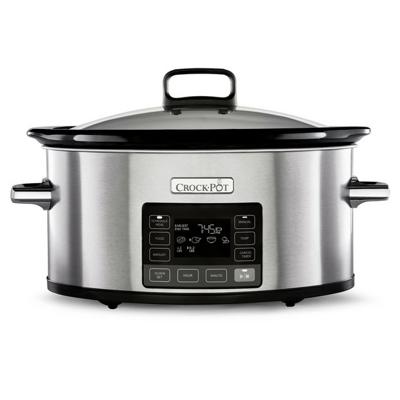 Buy Crockpot 5.6L Time Select Slow Cooker - Stainless Steel | Slow cookers | Argos
