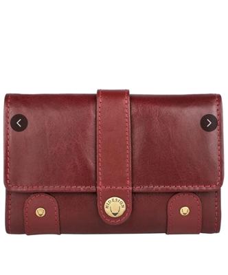 Buy Hidesign Women Red Leather Three Fold Wallet - Wallets for Women 19112606 | Myntra