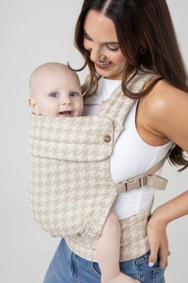 The Monarch Baby Carrier - Houndstooth – Mabē
