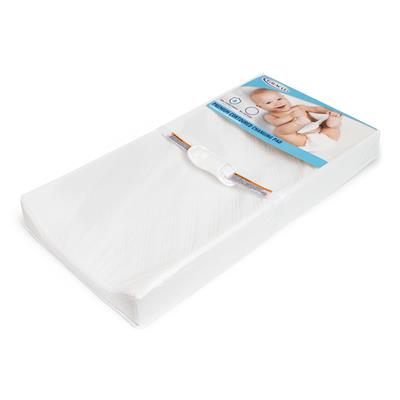 Graco® Premium Contoured Baby Changing Pad with Non-Skid Bottom, White
