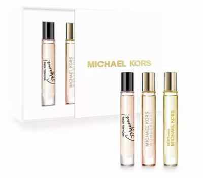 MICHAEL KORS Gorgeous Wonderlust Sexy Amber 3pc travel spray set 0.3oz 10ml each | eBay