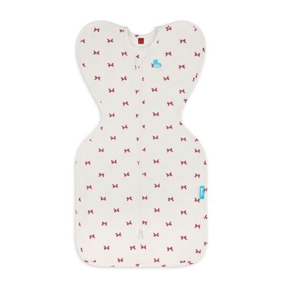 Love To Dream Swaddle Up 1.0 Tog Bows Cream Size Small | Baby Bunting AU