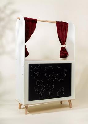 Wooden Play Market & Theater Stand – Coco Village