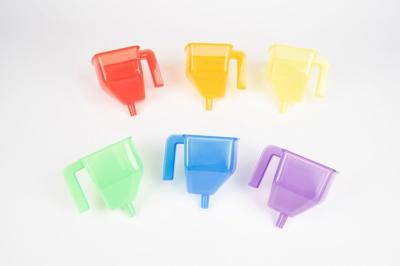 Translucent Colour Funnels | tickit | Sand & Water Play Funnels – Scholars Choice