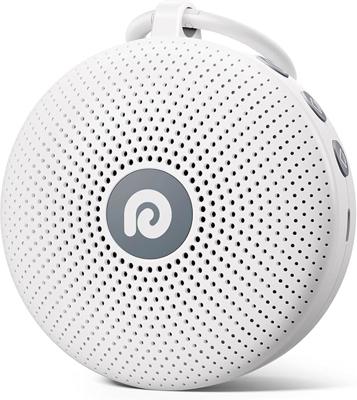 Dreamegg D11MAX, Portable White Noise Machine for Baby & Adults, White | Sound Machine with 21 Soothing Sounds, USB Rechargeable, Powerful Battery, Id