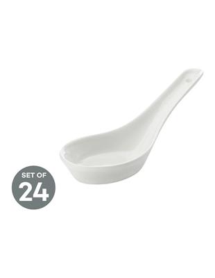 Maxwell & Williams White Basics Spoon Set of 24 in White | MYER