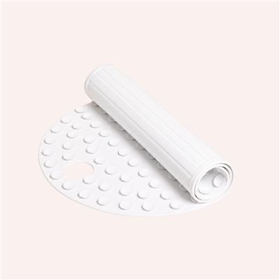 Very Clever Non-Slip Bath Mat - White by GOGO KIDDO | the memo – The Memo