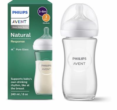 Philips Avent Nature Response Pure Glass 240ml