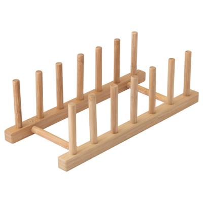 OSTBIT plate holder, bamboo - IKEA