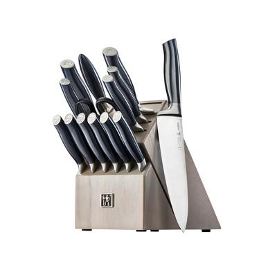 Henckels Forged Graphite 15pc Knife Block Set: Stainless Steel Kitchen Knives, Dishwasher-Safe, Lifetime Warranty : Target