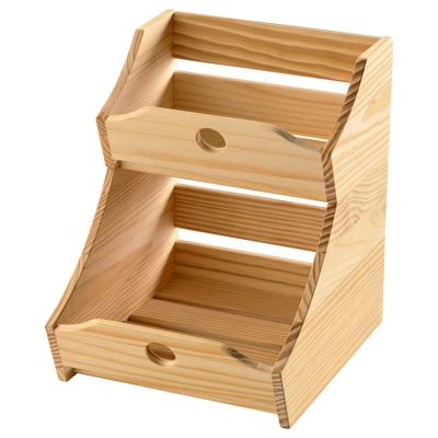 CHOKLADHAJ food storage box, set of 2, wood - IKEA