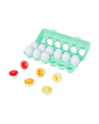 13 Piece Play & Learn Matching Eggs - Kmart