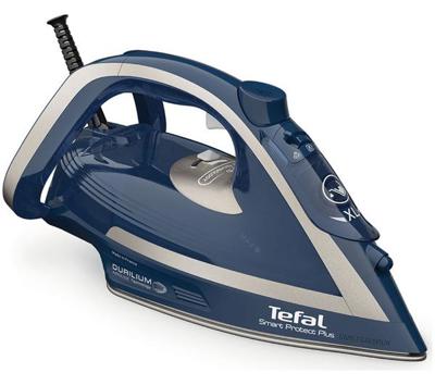 Buy TEFAL Smart Protect Plus FV6872G0 Steam Iron – Blue & Silver | Currys