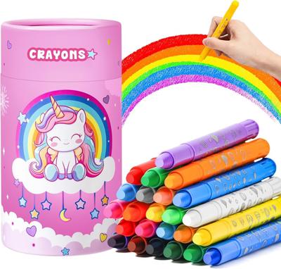 Amazon.com: DreamCandy 24PCS Twistable Crayons for Toddlers Kids, Washable Gel Crayons | Non Toxic Crayons for Kids 3-5 4-8, Unicorn Box, Art Supplies