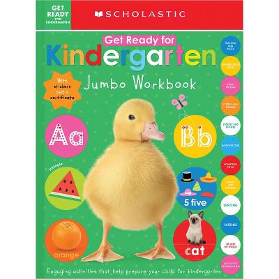 Get Ready for Kindergarten Jumbo Workbook: Scholastic Early Learners (Jumbo Workbook) - (Paperback) : Target