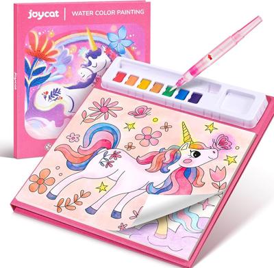 Amazon.com: JoyCat Paint with Water Coloring Books for Toddlers (Magical Pony) | Watercolor Painting Set for Kids Ages 3-5 & 4-8, Arts & Crafts Drawin