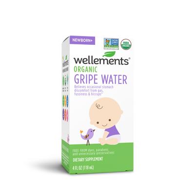 Organic Gripe Water: Colic & Gas Relief for Newborns, Infants & Babies