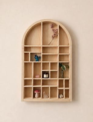 Arched Trinket Shelf | Collection Display Shelf | Curio Shelf | Handmade Wooden Wall Decor - Etsy Canada