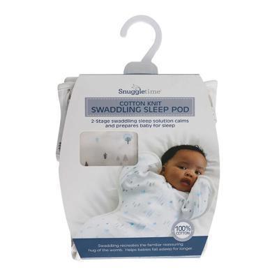 Cotton Knit Swaddling Sleep Pod - Trees | Babies R Us Online