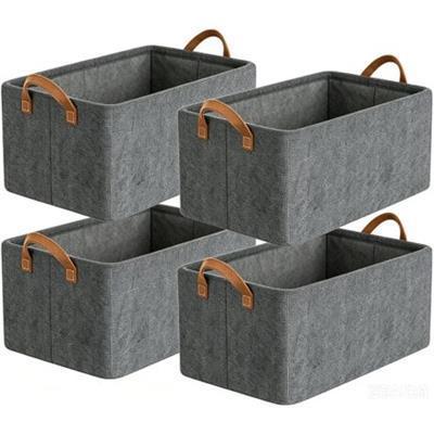 4-Pack Multi-Functional Folding Fabric Closet Organizers with Handles | Shop Today. Get it Tomorrow! | takealot.com