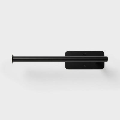 Adhesive Under Cabinet Paper Towel Holder Black - Brightroom™ : Target