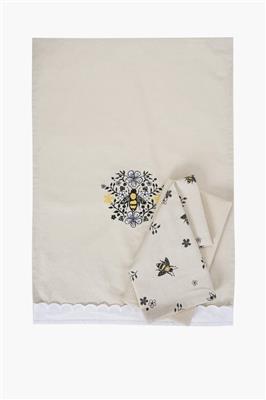 3 Pack Alden Bee Tea Towel Set