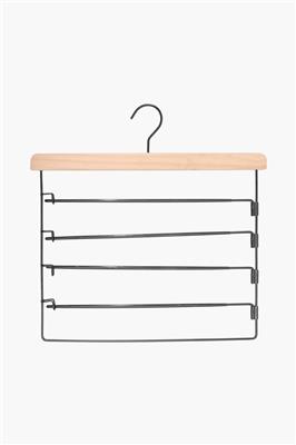 5 Tier Wooden Pants Hanger