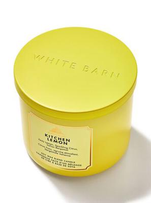 Shop Kitchen Lemon 3-Wick Candle | Bath & Body Works Australia