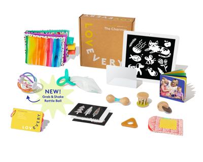 The Charmer Play Kit | 3- to 4-Month-Old Baby Toys | Lovevery AU